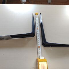 L型棚受け ブロンズ 200 x 150mm 2個の画像