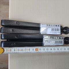 L型棚受け ブロンズ 200 x 150mm 2個の画像