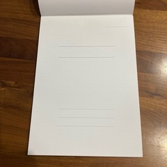 ノート3冊セットで⭐️厚口レポート用紙の画像