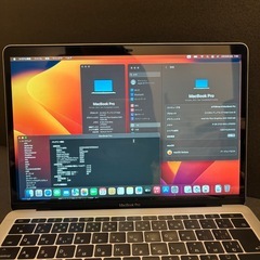 美品 MacBook Pro windows11 office 新品バッテリーの画像