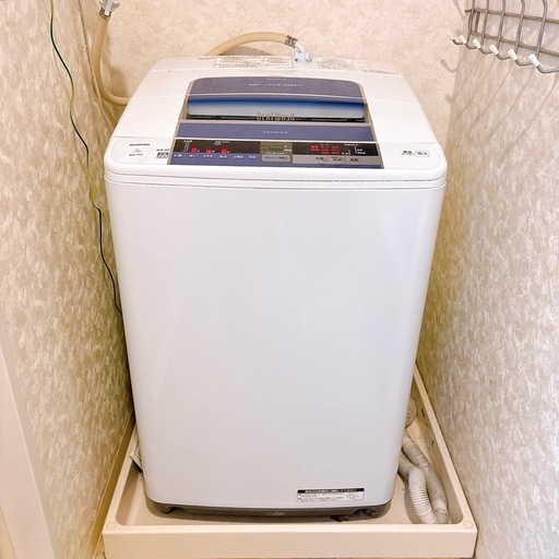 日立　全自動洗濯機　2015年式7kg 美品