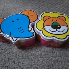 たべっ子どうぶつ の缶セットの画像