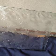 昭和レトロガラス　模様入りの画像