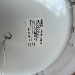 NEC LED洋風ペンダントライトの画像