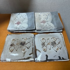 和風　角皿　7枚セットの画像