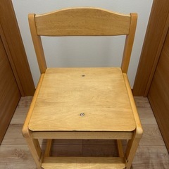 学習椅子　2セットの画像