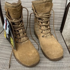 新品‼️BELLEVILLE 27.5㌢コンバットブーツスタクティカルブーツチールトゥー編みあげブーツ🍉プロフ必読の画像