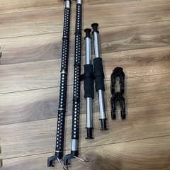クレトム　インテリアバー&前後取り付けパーツ&ワンタッチホルダー2つ