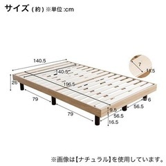 ダブルベッド マットレスセット