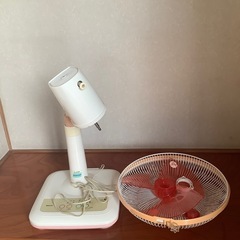 扇風機　赤