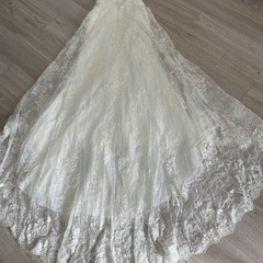 【超美品】ウェディングドレス　9号
　の画像