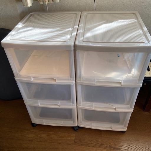 収納キャビネット2個セット
