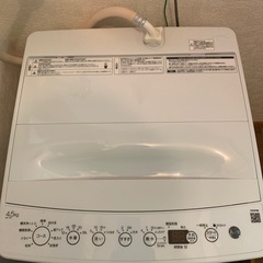 洗濯機の画像