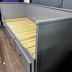 IKEA イケア　HEMNES デイベット　ソファベット　グレー