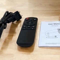 Android TV 11.0 / 5GWiFi / Bluetooth 搭載！小型プロジェクター！の画像