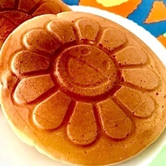 お花パンケーキフライパン　アゲ花　ゆず　新品の画像