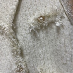 グラマラスガーデン　ニットベスト　ツイードの画像