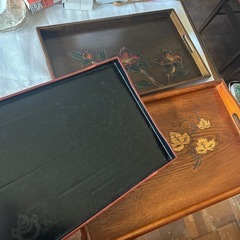 ⭐︎決まりました⭐︎大きめ　お盆　3枚セット　