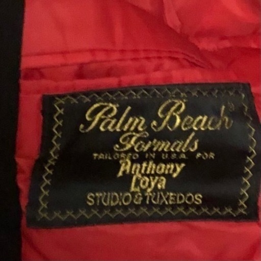 PalmbeachFormals社製 Taylored made. Formal jacket made in USA PalmbeachFormals社製 Taylored made. Formal jacket made in USA