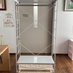 スチールランドリーラック【町田市再生家具】　243224