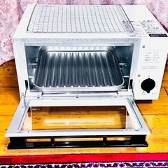 🤩4人家族に朗報👍１度に４枚焼きトーストで家族円満(えっほんと？使用感ゼロ、2017年製 とってもきれいなオーブントースター)中古 絶賛断捨離中の画像