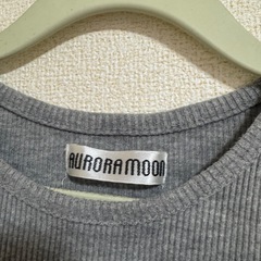 子供服 女の子 フリル ロングTシャツ 130の画像