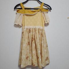 axes femme kids ディズニー美女と野獣　ベル　ワン...