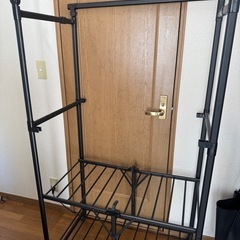 折りたたみ式室内物干し竿