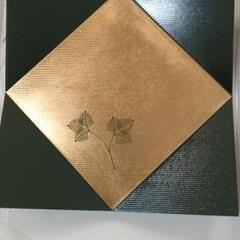 0223-007 盛皿　茶道具2枚セット※桐箱入りの画像