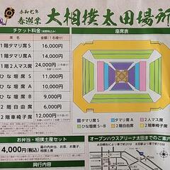 大相撲 太田場所 4/16(土) チケットの画像