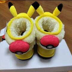 ポケモンピカチュウブーツ　新品17cmの画像