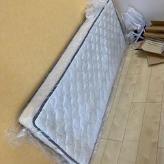 セミシングル　コイルマットレス(本日中のお取引可能な方)