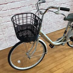 【大人用】整備済中古自転車 ブリヂストン 軽いアルミフレーム 24型スーパーライト 銅色 <自転車のオオムラ 静岡店>の画像