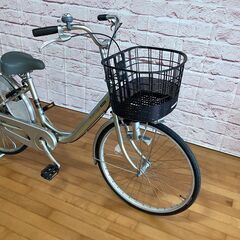 【大人用】整備済中古自転車 ブリヂストン 軽いアルミフレーム 24型スーパーライト 銅色 <自転車のオオムラ 静岡店>の画像