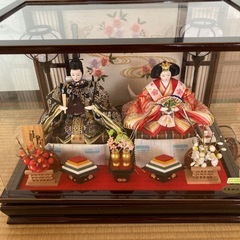 木製ひな人形