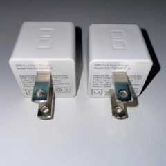 【2個】CIO20W電源アダプターの画像
