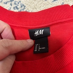 取引中❗️☆中古☆H&M メンズトレーナー(L)の画像