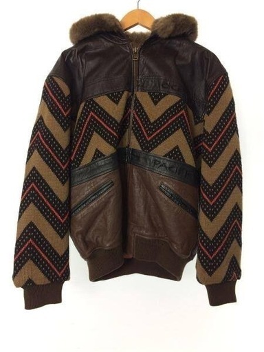 オーシャンパシフィック90sヴィンテージ牛革ジャケット