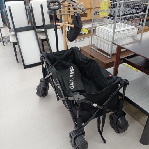 ★ジモティー割あり★ワイドホイール　QUICKCAMAP　BK　 高さ(H)109cm× 幅(W)90cm× 奥行(D)47cm【joh4376】
