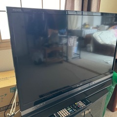 【ジャンク品】SHARP32型録画内蔵テレビ