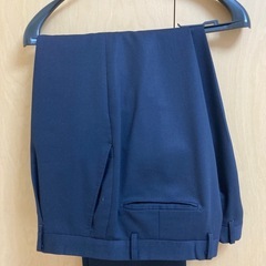 紺色スーツ上下　2パンツの画像