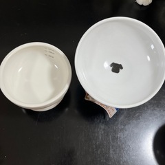 フードボウル　ウォーターボウルセット　猫壱　ワンちゃん用の画像