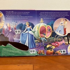 ディズニープリンセスの絵本（英語）の画像