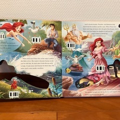 ディズニープリンセスの絵本（英語）の画像