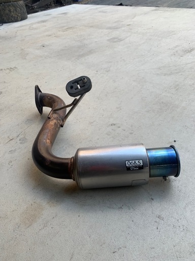 マフラーホンダ　バモス　ターボ　h17~?