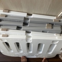 安全柵ベビーフェンス6枚セット（C a r a z）の画像