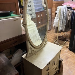 鏡台　ホワイト