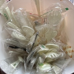 コンビニのスプーンとフォーク