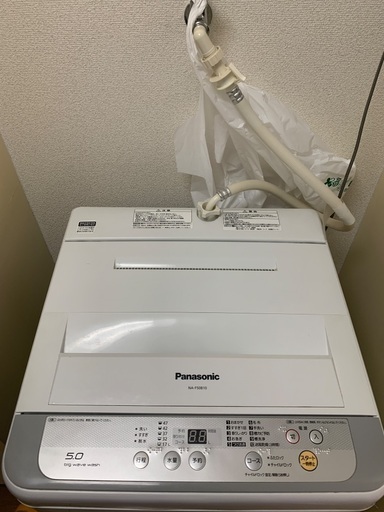 パナソニック洗濯機 5kg 2016年式