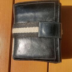 Bally バリー ブラック レザー 2つ折財布 の画像